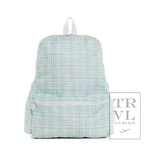 Load image into Gallery viewer, Monogrammed TRVL Design Wipeable Full-size Backpacker
