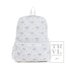 Load image into Gallery viewer, Monogrammed TRVL Design Wipeable Full-size Backpacker
