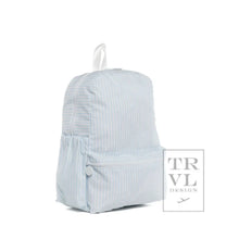 Load image into Gallery viewer, Monogrammed TRVL Design Wipeable Full-size Backpacker
